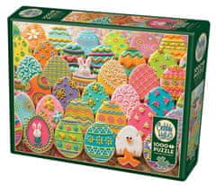 Cobble Hill Puzzle Veľkonočné perníkové vajíčka 1000 dielikov