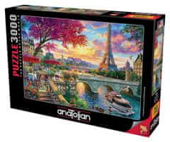 AnaTolian Puzzle Rozkvitnutý Paríž 3000 dielikov