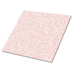 kobercomat.sk Vinylové dlažby obklady Keramická ružová mozaika 9 kusov obkladov 30x30 cm 9 kusov