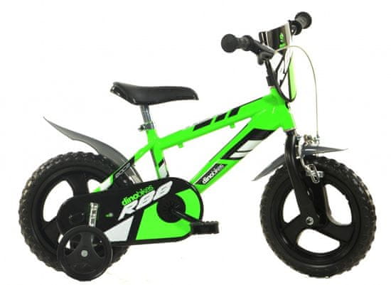 DINO R88 12 palcový chlapčenský bicykel, zelený