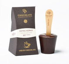 DP Chocolate Tekutá čokoláda v krabičke Standard extra horká 80% (40g)