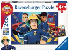 Ravensburger Puzzle Požiarnik Sam 2x24 dielikov