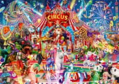 Jumbo Puzzle Noc v cirkuse 5000 dielikov
