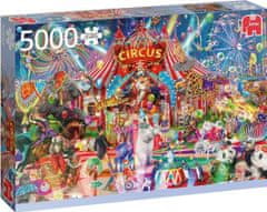 Jumbo Puzzle Noc v cirkuse 5000 dielikov