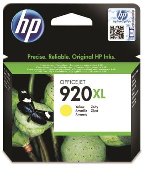 HP 920XL žltá - originálna náplň (CD974AE)