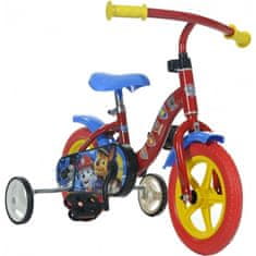 DINO Paw Patrol 10-palcový chlapčenský bicykel, červeno-modrý