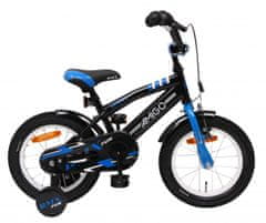 Amigo BMX Fun 14 palcový chlapčenský bicykel, čierno-modrý