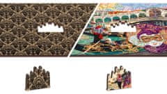 Wooden city Drevené puzzle Benátsky karneval 2v1, 300 dielikov EKO