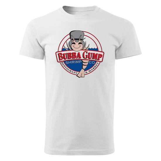 Grooters Pánske tričko Forrest Gump - Bubba Gump Veľkosť: S