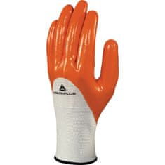 Delta Plus DPVE715 pracovné rukavice - Biela-Oranžová, 9