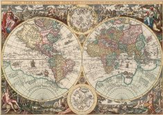 Art puzzle Puzzle Mapa sveta 260 dielikov