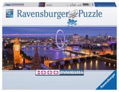 Ravensburger Panoramatické puzzle Nočný Londýn 1000 dielikov