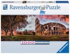 Ravensburger Panoramatické puzzle Západ slnka nad Koloseom, Taliansko 1000 dielikov