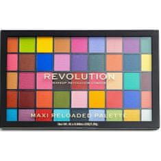 Makeup Revolution Maxi paletka 45 očných tieňov Re-Loaded ( Maxi Reloaded Palette Monster Mattes) 60,75 g