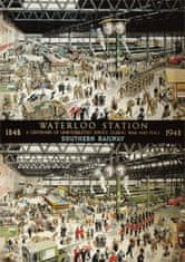 Gibsons Puzzle Stanica Waterloo v roku 1848 a 1948, 1000 dielikov