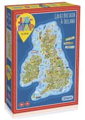 Gibsons Vzdelávacie puzzle Mapa Veľkej Británie a Írska 150 dielikov
