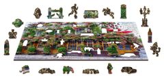 Wooden city Drevené puzzle Londýnska krčma 2v1, 300 dielikov EKO