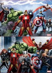 EDUCA Puzzle Avengers - Zjednotenie 2x100 dielikov