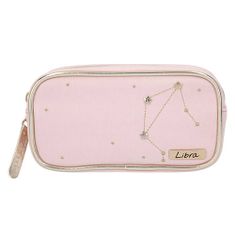 Top Model Kozmetická taška , Ružová, znamenie Libra (váhy)