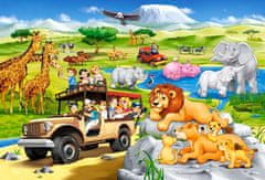 Castorland Puzzle Dobrodružstvo na Safari MAXI 40 dielikov