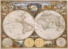 Trefl Wood Craft Origin Puzzle Mapa starovekého sveta 1000 dielikov