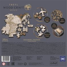 Trefl Wood Craft Origin Puzzle Mapa starovekého sveta 1000 dielikov