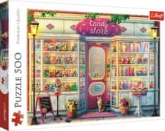 Trefl Puzzle Obchod so sladkosťami 500 dielikov
