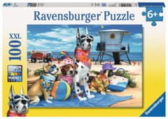 Ravensburger Puzzle Zákaz psov na pláži XXL 100 dielikov