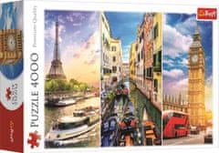 Trefl Puzzle Výlet po Európe 4000 dielikov