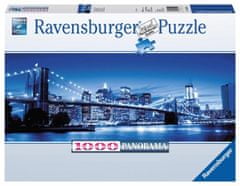 Ravensburger Panoramatické puzzle Žiarivý New York 1000 dielikov