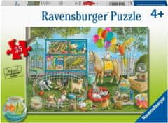 Ravensburger Puzzle Zábava s domácimi zvieratkami 35 dielikov