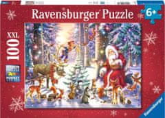 Ravensburger Puzzle Vianoce v lese XXL 100 dielikov