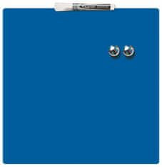 Rexel Magnetická tabuľa "Square Tile", popisovateľná, 360x360mm, modrá
