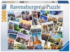 Ravensburger Puzzle New York nikdy nespí 5000 dielikov