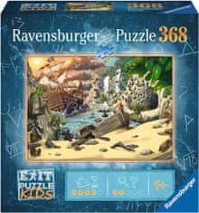 Ravensburger Únikové EXIT puzzle Kids Pirátske dobrodružstvo 368 dielikov