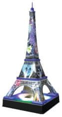 Ravensburger Svietiace 3D puzzle Nočná edícia Eiffelova veža Disney 216 dielikov
