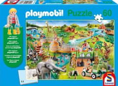 Schmidt Puzzle Playmobil Zoo 60 dielikov + figúrka Playmobil