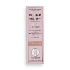 Makeup Revolution Vyživujúce sérum na pery Rehab Plump Me Up Pink Glaze (Lip Serum) 4,6 ml