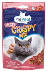 PreVital Snack mačka mäsový mix 8×60 g