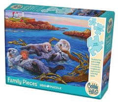 Cobble Hill Rodinné puzzle Rodina morských vydier 350 dielikov