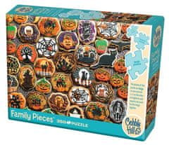Cobble Hill Rodinné puzzle Halloweenské perníčky 350 dielikov