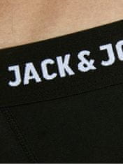 Jack&Jones 5 PACK - pánske slipy JACSOLID 12175102 Black (Veľkosť M)