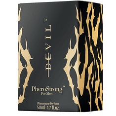 Phero Strong Devil for men pánsky parfum men s mužskými feromónmi novinka 50ml PheroStrong