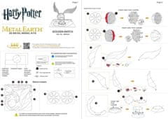 Metal Earth 3D puzzle Harry Potter: Zlatá strela