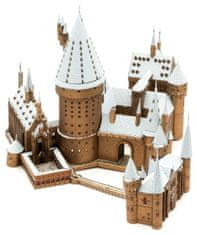 Metal Earth 3D puzzle Harry Potter: Zasnežený Rokfortský hrad (ICONX)