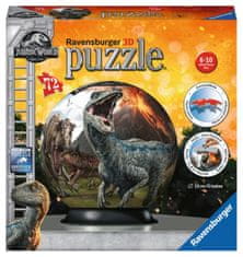 Ravensburger Puzzleball Jurský svet 72 dielikov