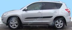 Rider Ochranné lišty bočných dverí, Toyota RAV4 III, 2005-2013