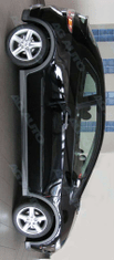 Rider Ochranné lišty bočných dverí, Honda Civic VII, 2001-2005, 3 dvér.