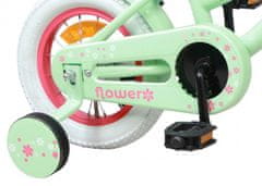 Amigo Flower 12 palcový dievčenský bicykel, zelený