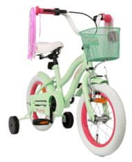 Amigo Flower 14 palcový dievčenský bicykel, zelený